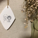05506様専用ページ 似顔絵 ネームプレート