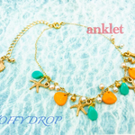 ヒトデのアンクレット