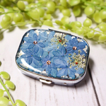 《popular design》押し花ピルケース/アクセサリーケース/小物入れ ＊紫陽花(ごきげんよう)＊