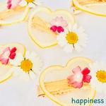 【限定商品】ハートレモン🍋恋するヘアクリップ