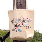HAWAII 刺繍トートバッグ