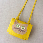 移動ポケット　ねこ（ショルダー&クリップ）