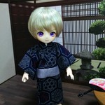 【6/24(日)21時より受注受付開始】MEN'S浴衣・紺六角トンボ
