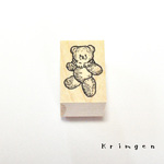 Bear with collor　ハンコ