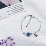 #1011 "circle" bracelet 「she」silver