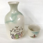 猫町シリーズ　お銚子とお猪口の晩酌セット