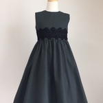 レースのモチーフワンピース　130サイズ