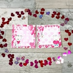 Love Letter marshmallow bear❤スクエアメモ