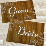  結婚式 受付サイン  ナチュラル
