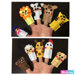 【再販2】動物指人形(*^^*)残り2点