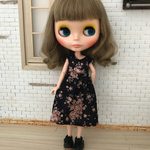 【送料無料】リカちゃん、ブライス 花柄ワンピース