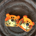 森の食卓     焼きたてくまさんのピザ