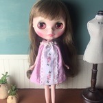 ★ピンク花柄チロリアンワンピ★くま太郎 ブライス