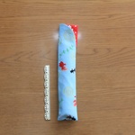 【再販】扇子入れ　金魚柄×赤ドット