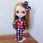 22cmドール(ブライス)用 浴衣セット