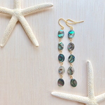 【NEW】island girls #2    アバロンシェルのロングピアス