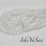 #084 ♡一連35cm♡ ムーンストーン長方形
