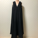 【momoco様 オーダー品】  黒のシンプルチュニック