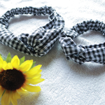親子おそろい♡ターバンヘアバンド