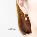 一粒パール◇フックピアス