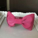 ネオブライス用大きめリボンカチューシャ（チェリーピンク）