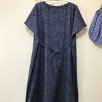 紐つきワンピース