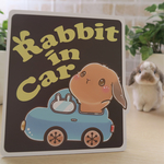 うさぎさんの為のマグネットステッカー✱°