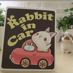 うさぎさんの為のマグネットステッカー✱°