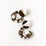 metal circle - silver