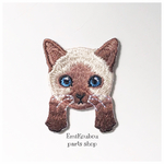 【再販】アップリケ❤︎シャム猫-58