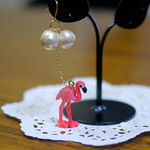 animal方耳ピアス【Flamingo】
