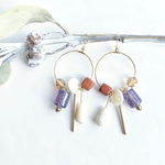 【再販】vintage jingling  大ぶりピアス・イヤリング