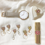 ♥ 左  アリッサム×ハート ♥