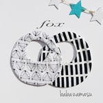 fox.モノクロの可愛いbib  ♡