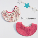 バンダナ柄bib  ♡