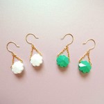 四つ葉のクローバー ピアス