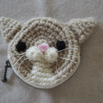 猫コインケース　ガンQ様ご注文の品