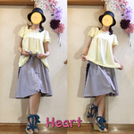 お首回りかわいい お袖ヒラリ フレアーブラウス💖かわいい。デート❤️