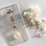 押し花スマホケース