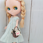 ミニチュア カゴバッグA ブライス リカちゃん ドール用