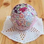 LIBERTY リバティふわふわ布ボール⑤