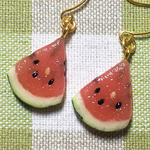 【再販】スイカA ピアス