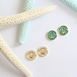 夏色シェルピアス/イヤリング