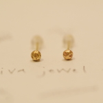 【*:ஐssஐ:*様　専用】BRASS玉　シンプル　スタッドピアス