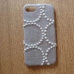 *受注製作*ミナペルホネン*タンバリン*キナリ×オフホワイト*mina perhonen*iPhoneケース*iPhoneカバー*スマホケース*スマホカバー