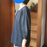 ソフトデニムプルオーバー