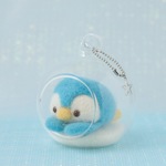 ガラスの中のペンギンくん