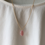 桜貝のシンプルネックレス