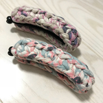 ティシャツヤーンのバナナクリップ
