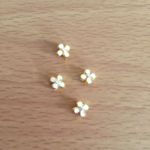 メタルパーツ フラワーループ 